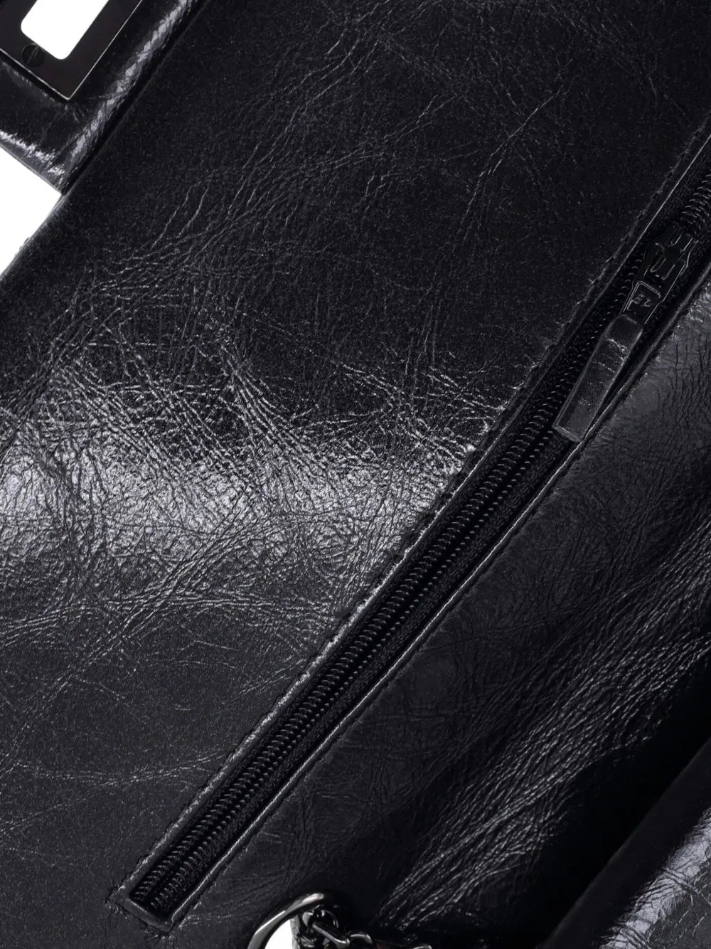 Chanel Pre Owned So Black Reissue 255 Flap Bag Quilted Glazed Calfskin 226 Shoulder Bag