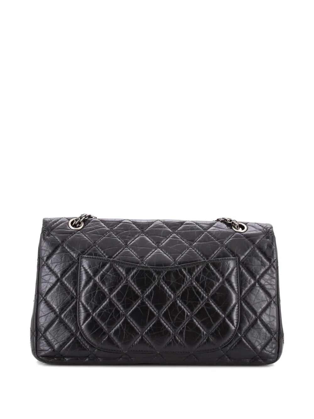 Chanel Pre Owned Reissue 255 Flap Bag Quilted Aged Calfskin 227 Shoulder Bag
