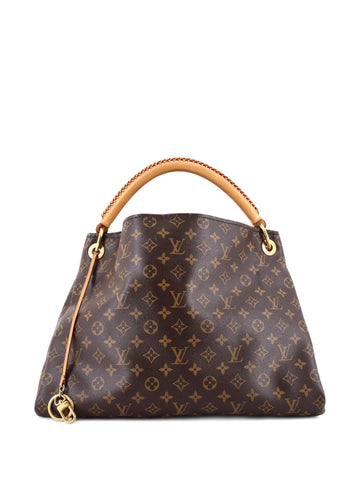 Louis Vuitton Pre Owned Artsy Handbag Monogram Canvas Mm Hobo Bag