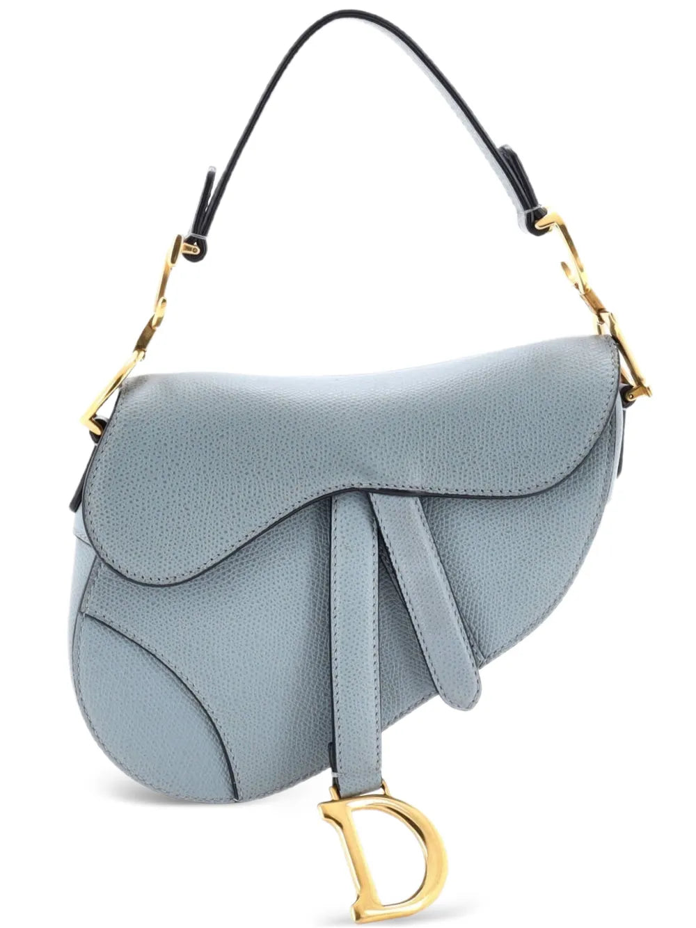 Christian Dior Pre Owned Saddle Handbag Leather Mini Shoulder Bag