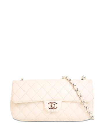 Chanel Pre Owned 2004 2005 Classic Caviar East West Single Flap Shoulder Bag