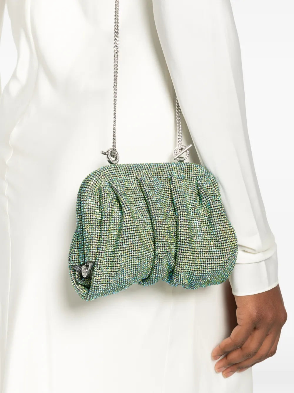 Benedetta Bruzziches Venus La Petite Embellished Clutch Bag