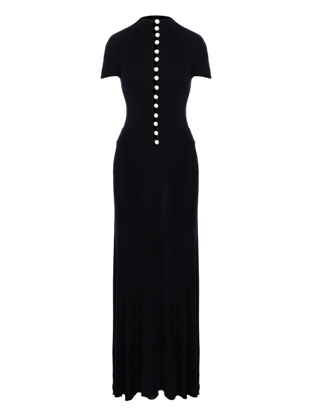 Manuri Mia Pearl Embellished Maxi Dress