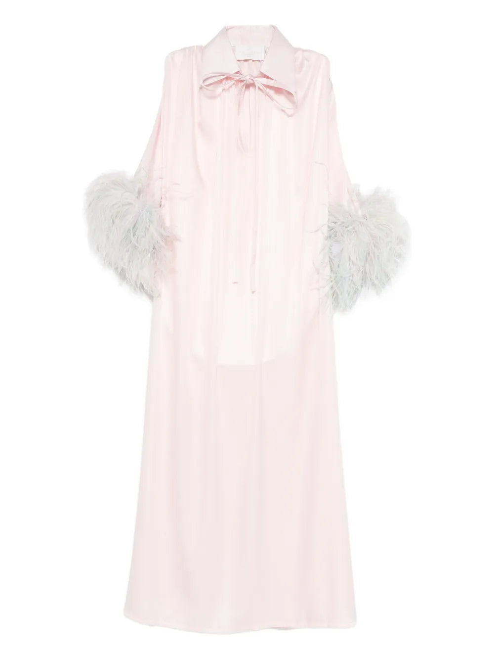 Reem Al Dhaheri Feather Trim Kaftan