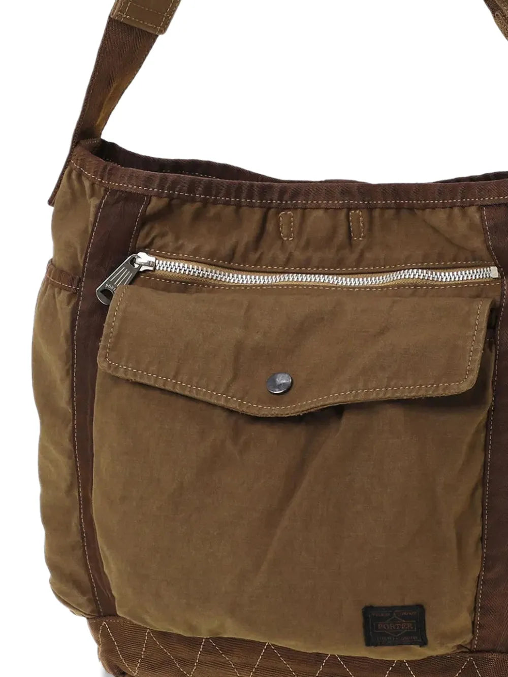 Porter Yoshida Co Zip Pocket Shoulder Bag