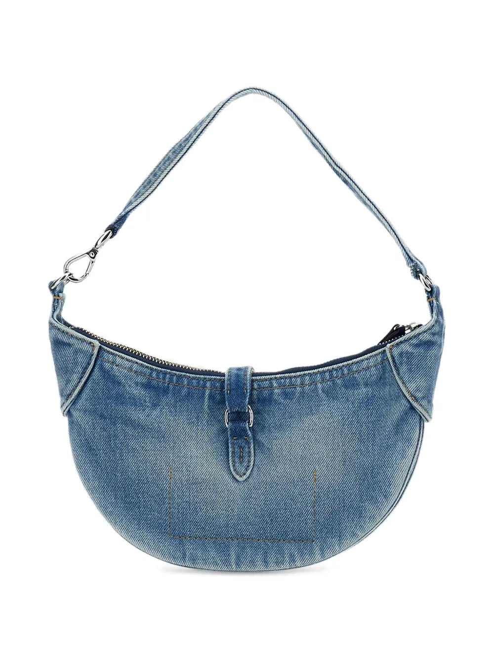 Polo Ralph Lauren Buckle Detail Denim Shoulder Bag