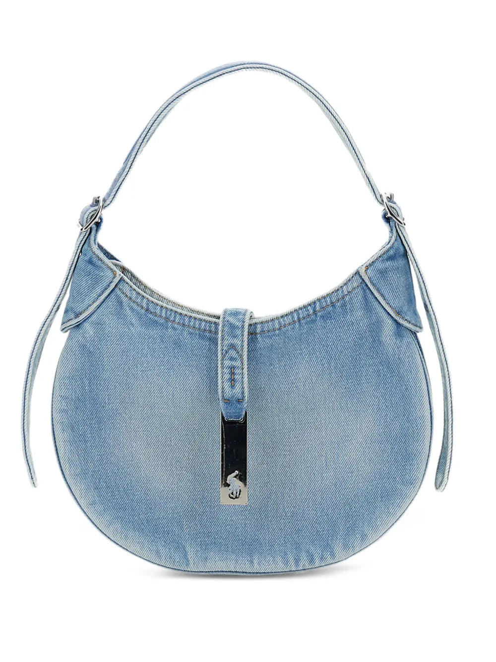 Polo Ralph Lauren Denim Effect Shoulder Bag