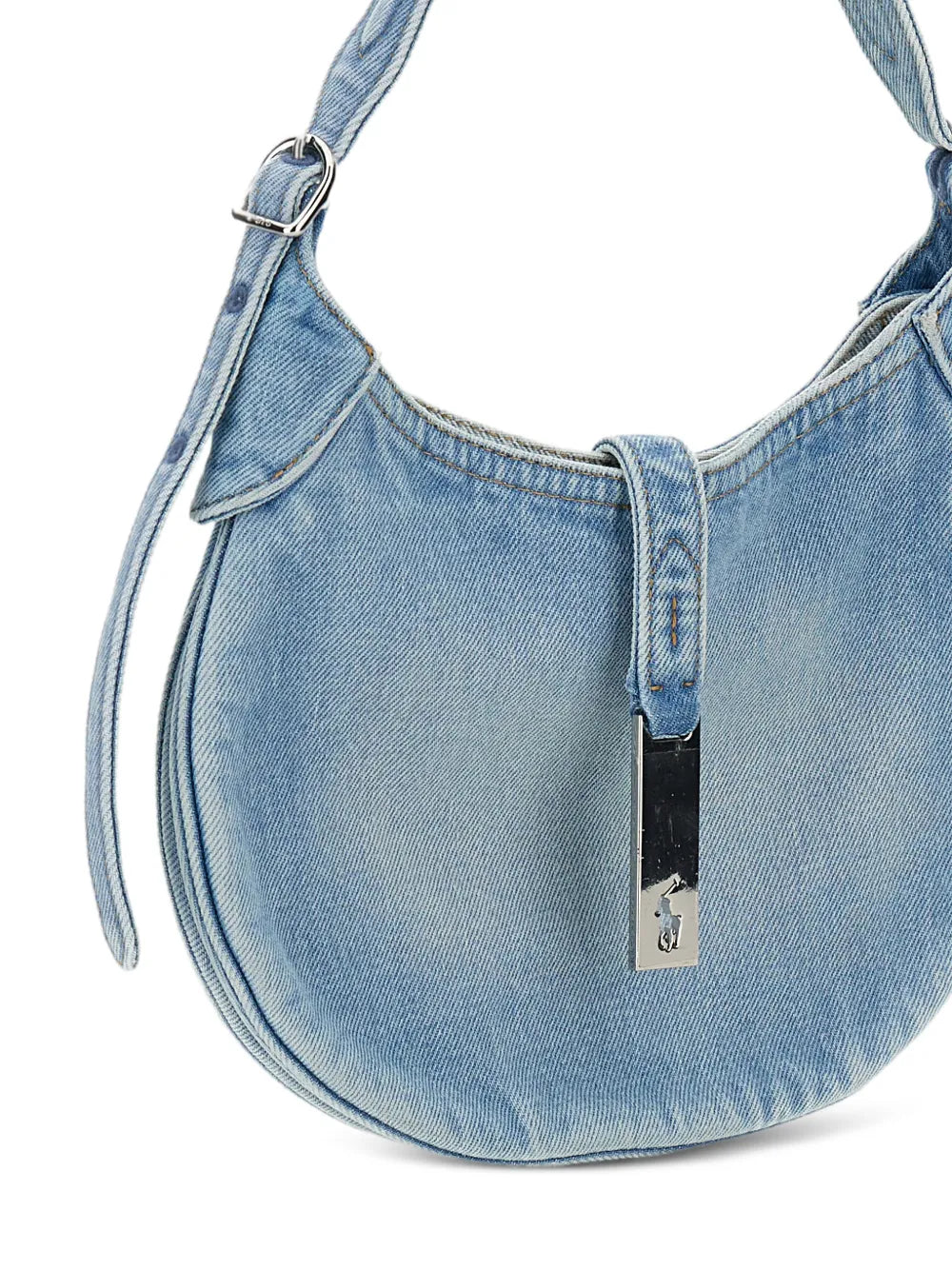 Polo Ralph Lauren Denim Effect Shoulder Bag