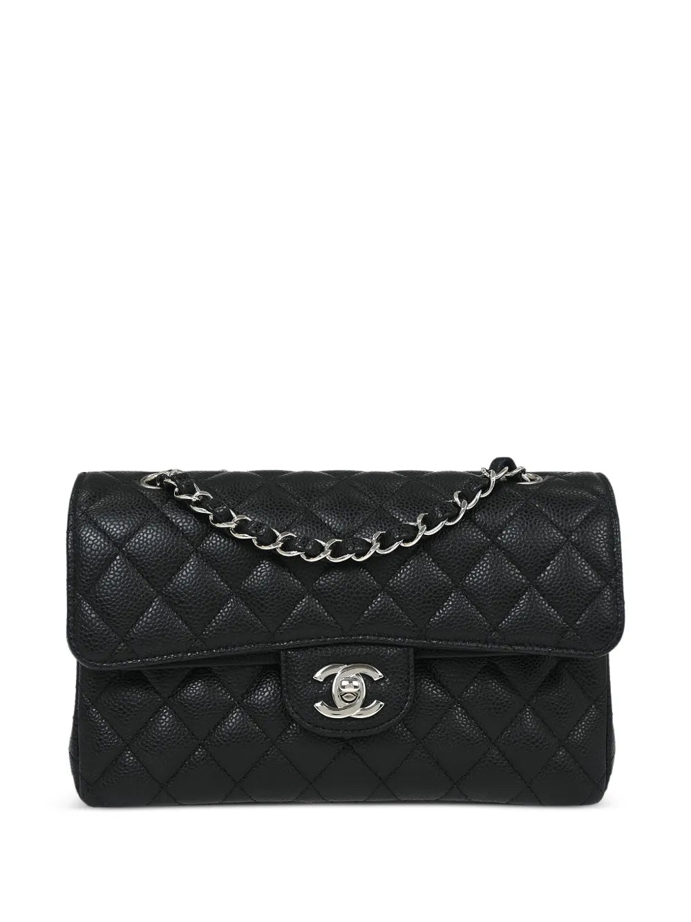 Chanel Pre Owned 2019 Small Classic Double Flap Shoulder Bag