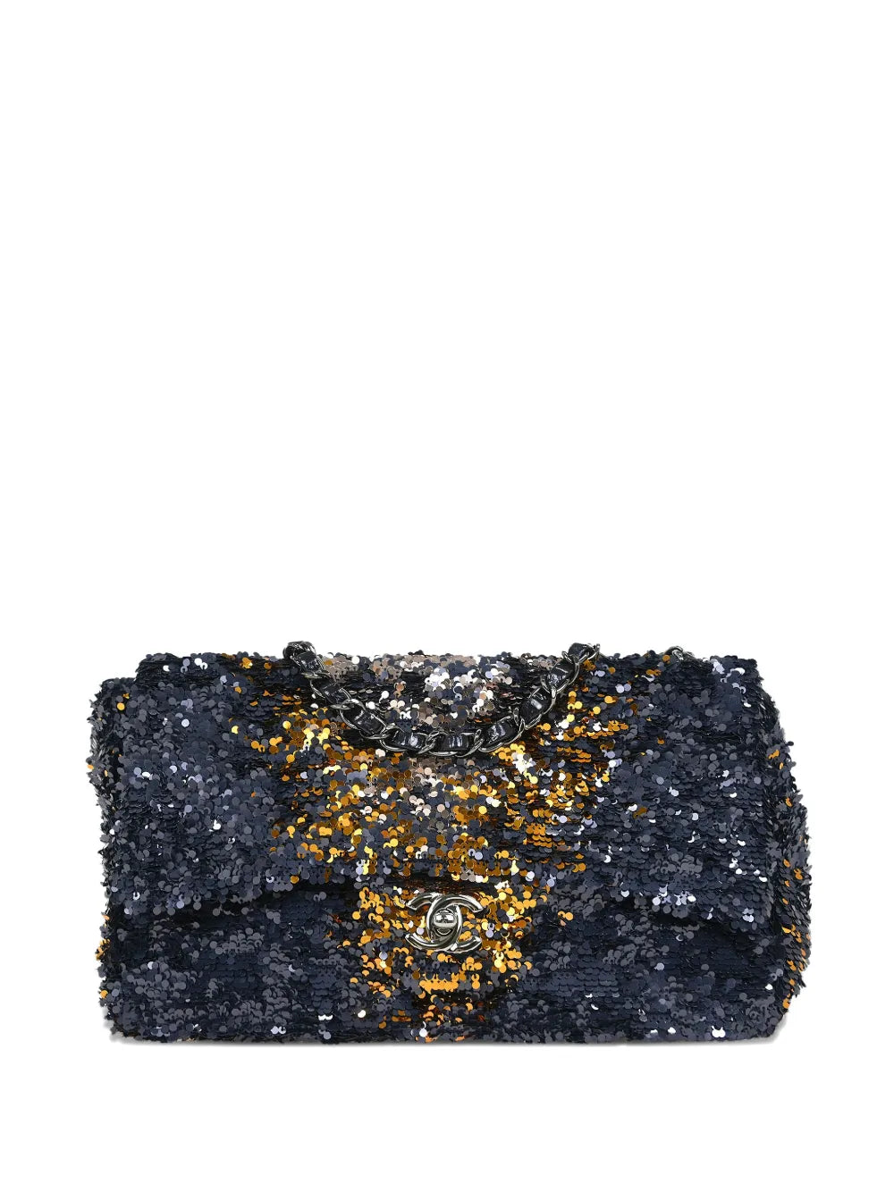Chanel Pre Owned 2018 2019 Sequin Embellishment Shoulder Bag
