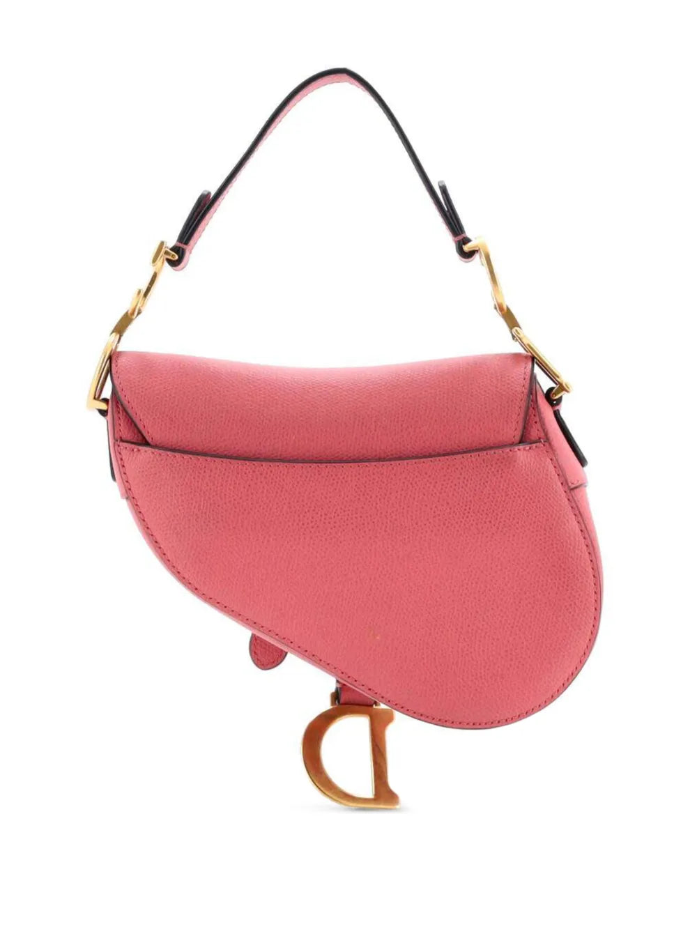 Christian Dior Pre Owned Saddle Handbag Leather Mini Shoulder Bag