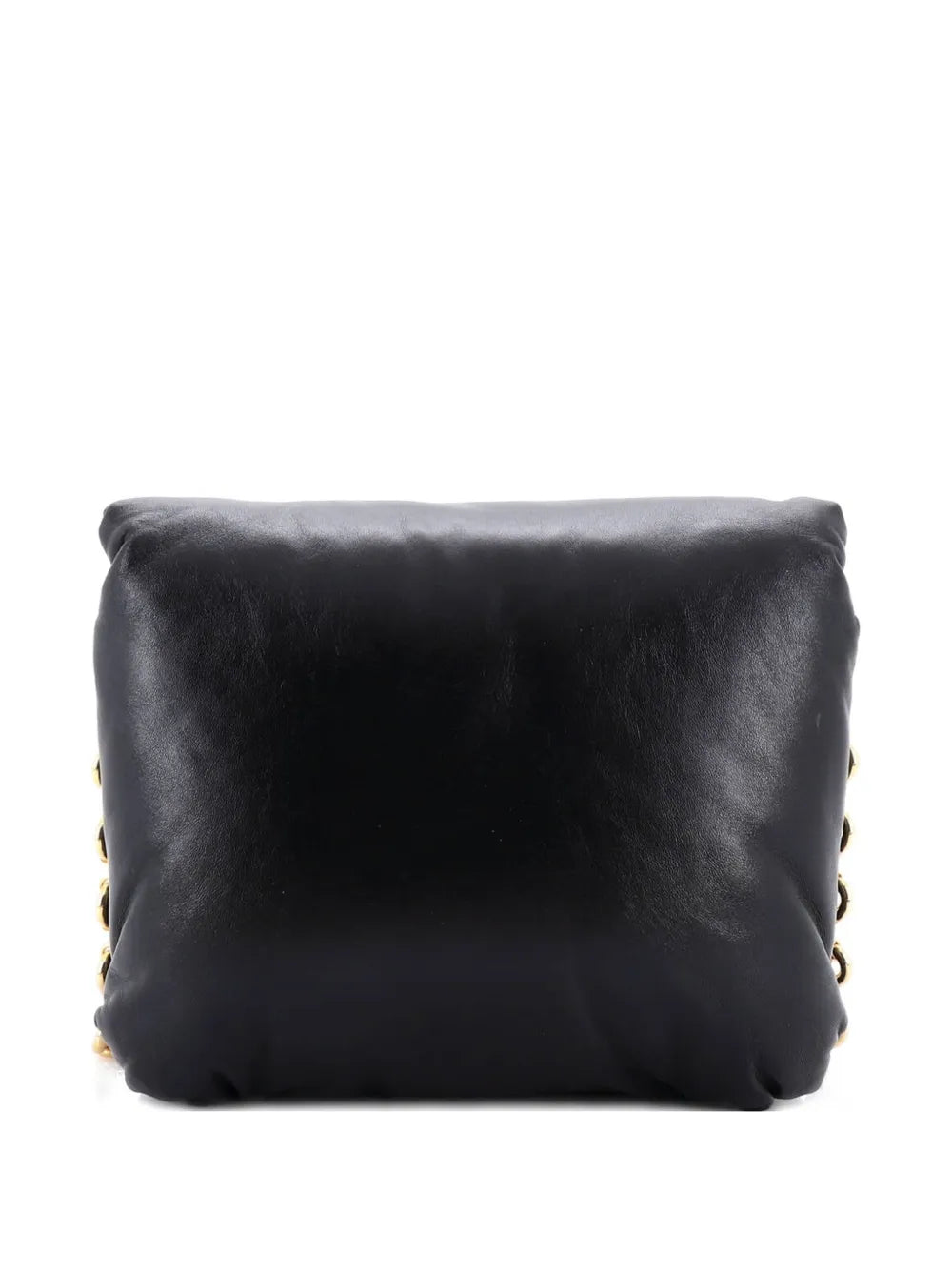 Loewe Pre Owned Goya Puffer Bag Leather Medium Shoulder Bag