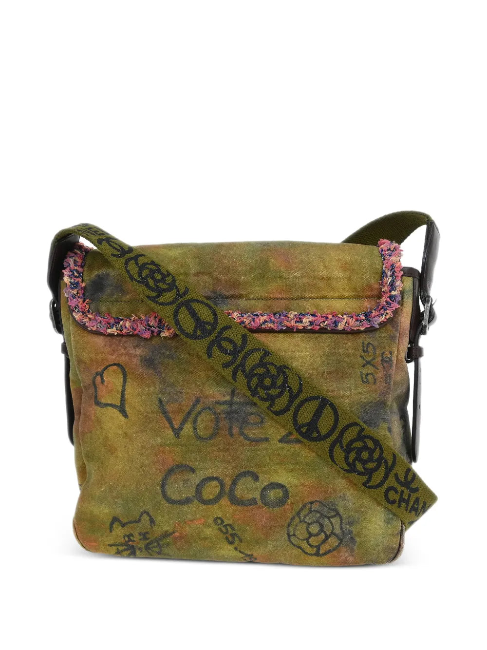 Chanel Pre Owned 2015 Graffiti Shoulder Bag