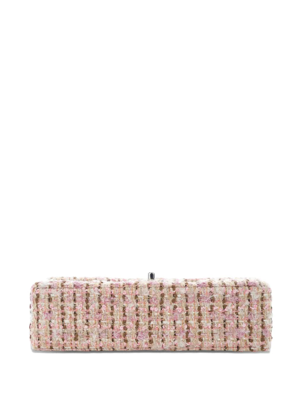 Chanel Pre Owned 2005 2006 Medium Classic Tweed Double Flap Shoulder Bag