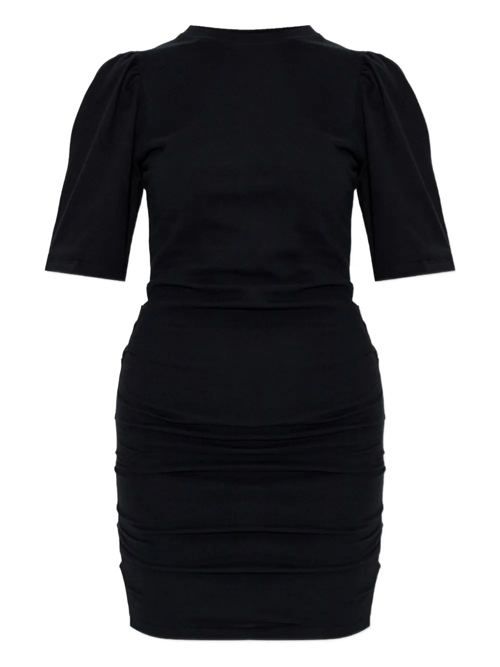 Isabel Marant Mylda Puff Sleeve Gathered Mini Dress