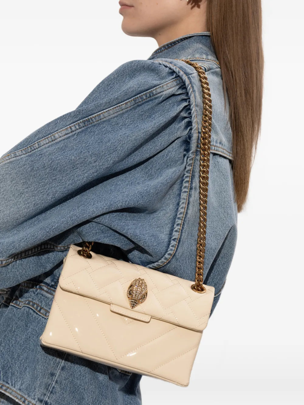 Kurt Geiger London Mini Kensington Leather Tote Bag