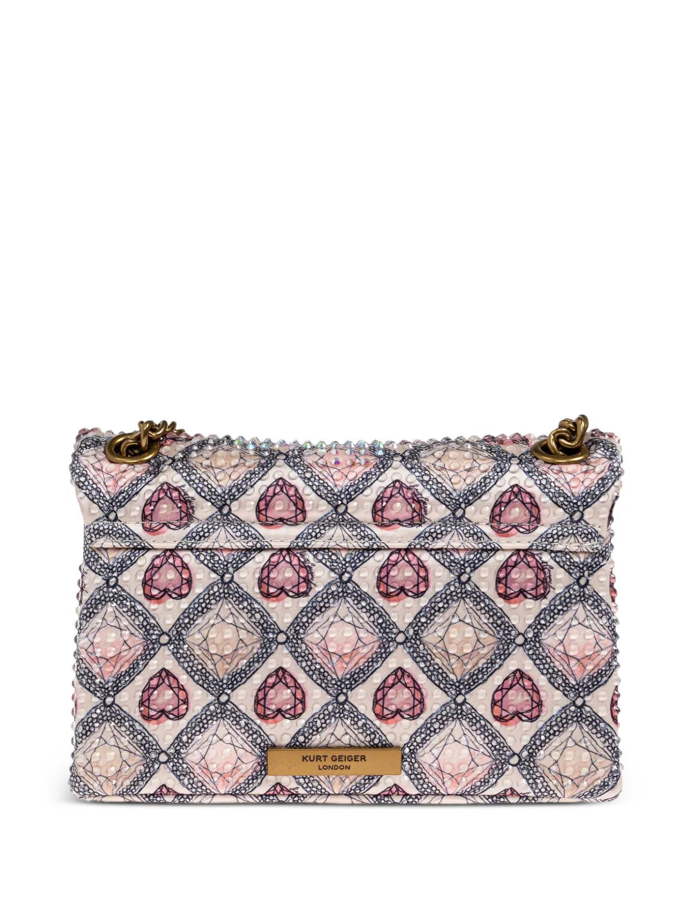 Kurt Geiger London Mini Kensington Chain Strap Mini Bag