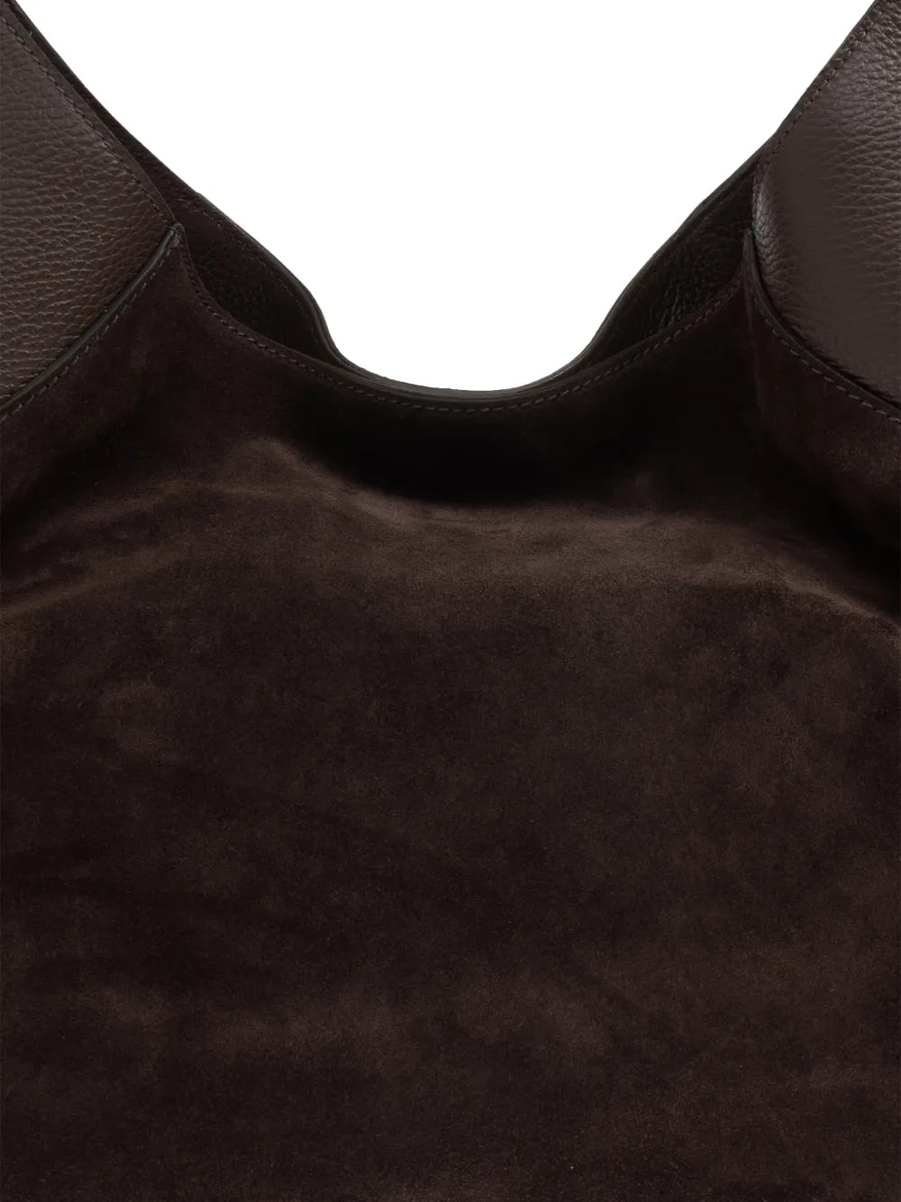 Furla Large Lara Suede Shoulder Bag