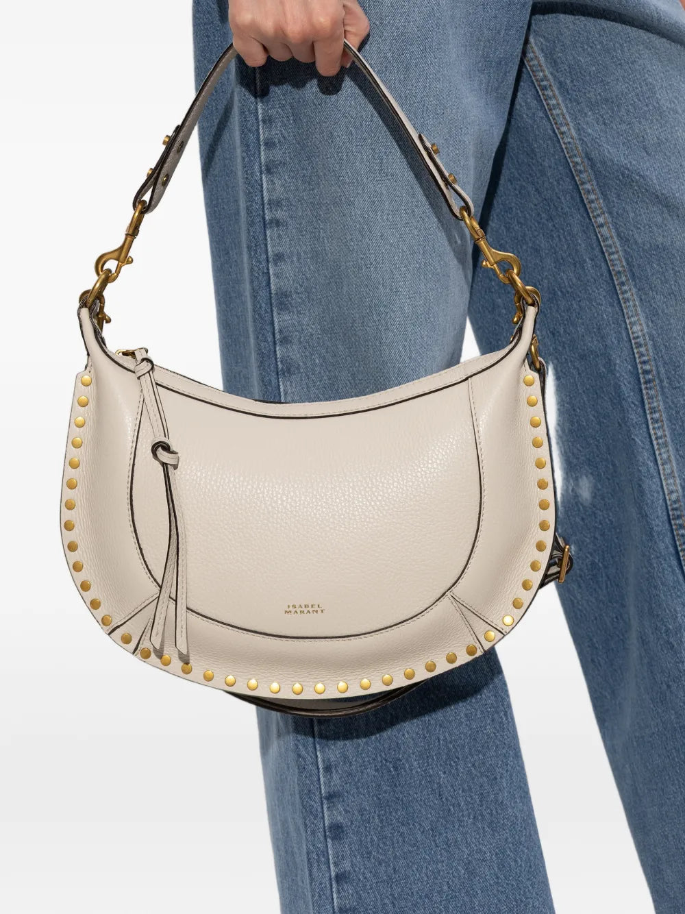 Isabel Marant Naoko Studded Leather Shoulder Bag