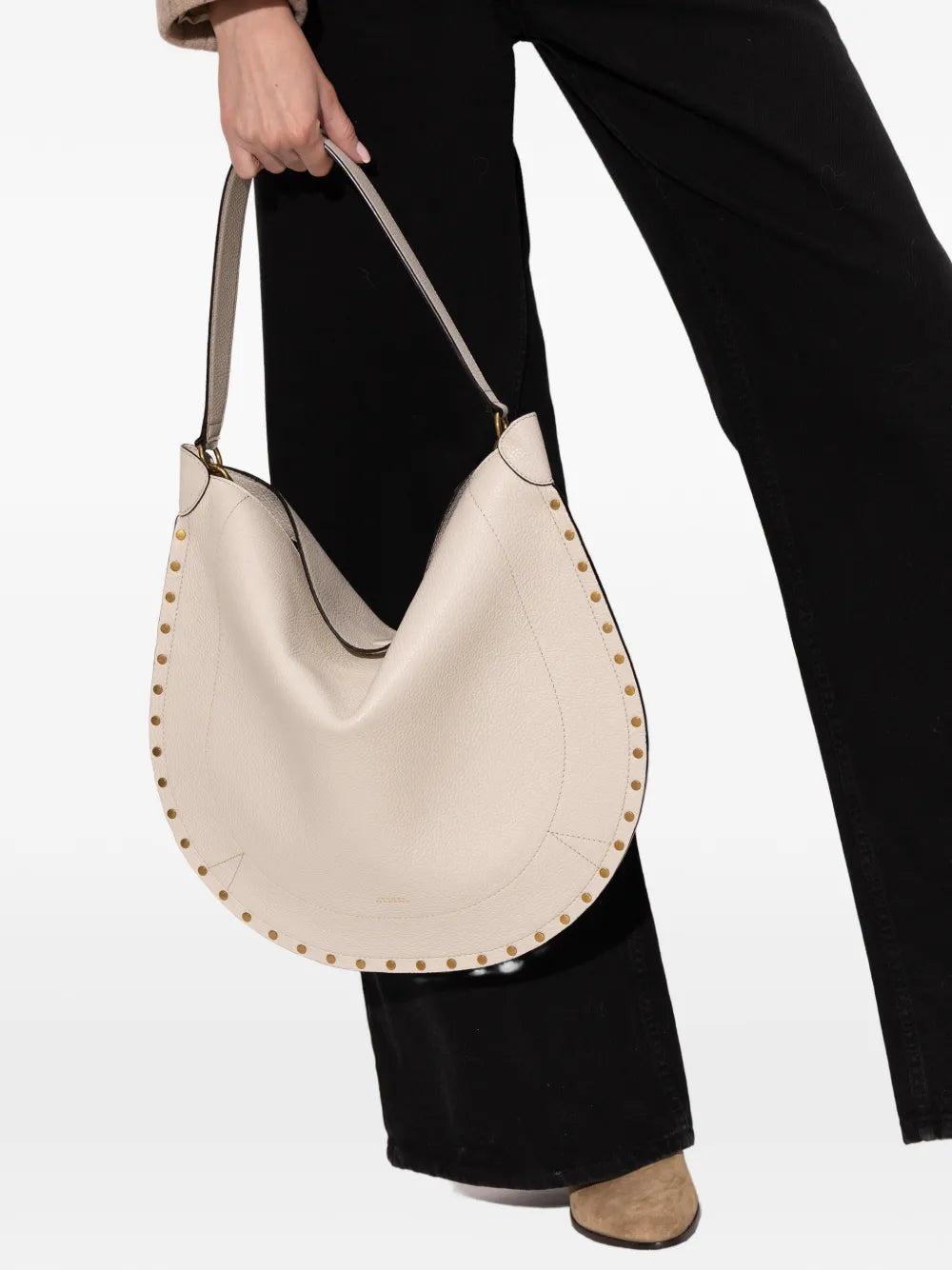 Isabel Marant Oskan Studded Shoulder Bag
