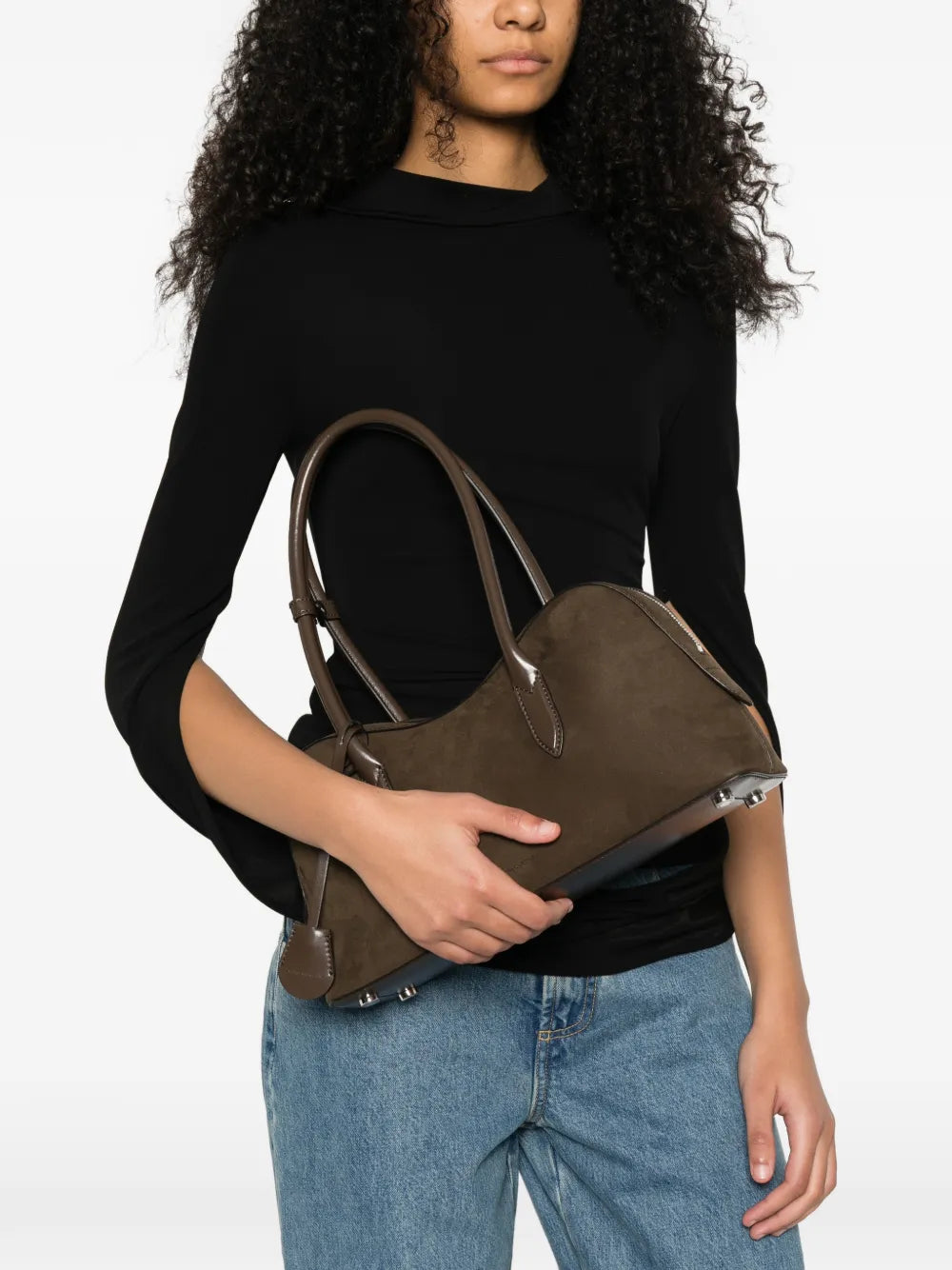 Stella Mccartney Ryder Padlock Shoulder Bag