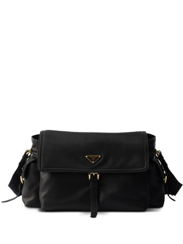 Prada Large Explore Leather Shoulder Bag