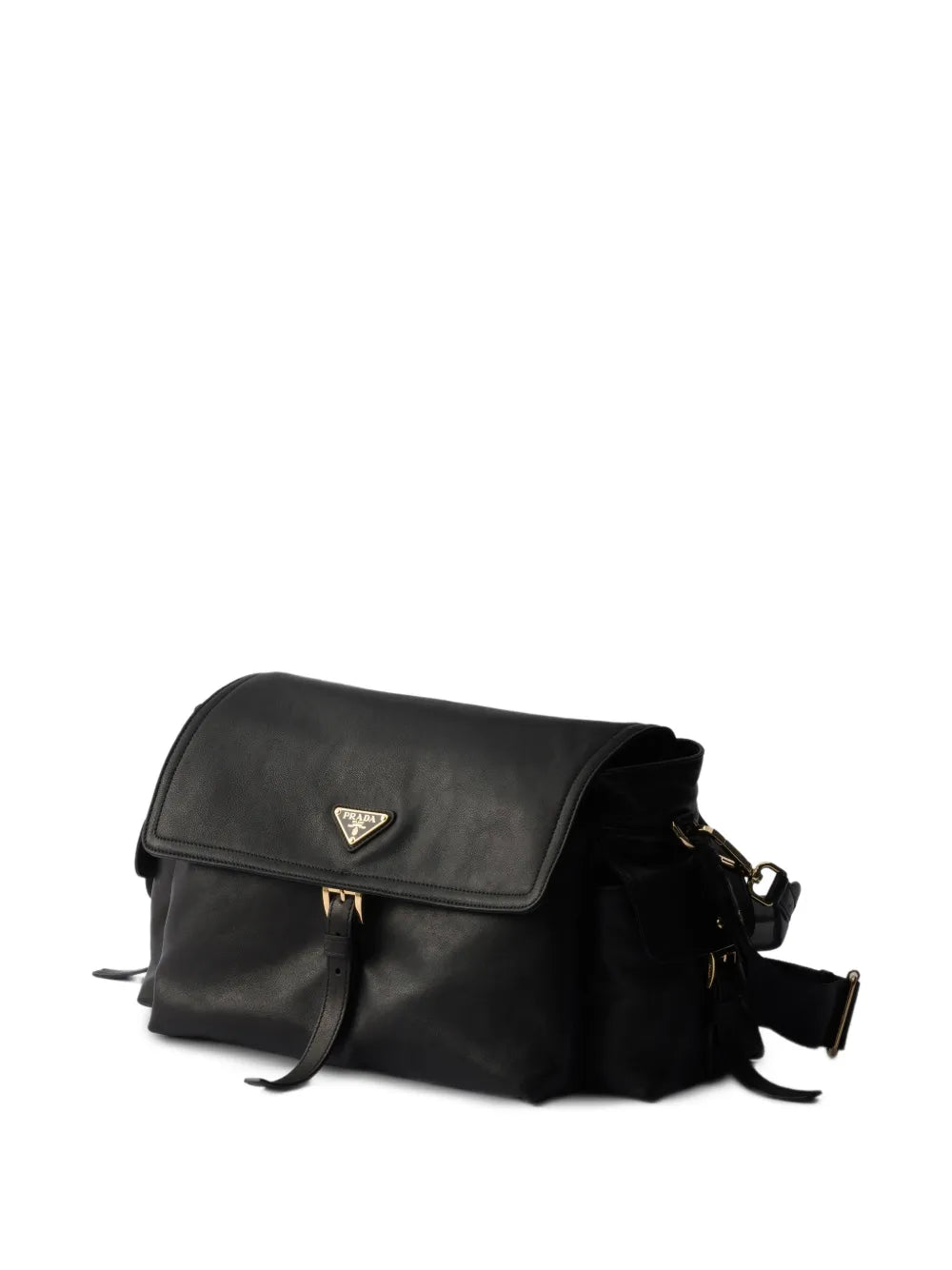 Prada Large Explore Leather Shoulder Bag