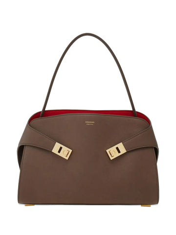 Ferragamo Leather Shoulder Bag