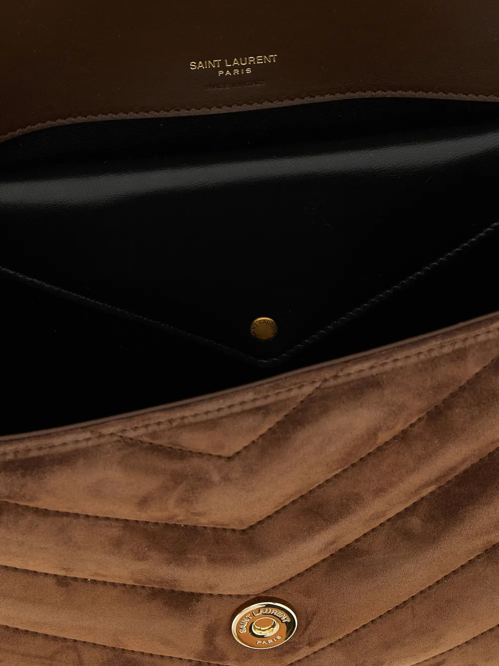 Saint Laurent Medium Lou Lou Quilted Matelasse Shoulder Bag