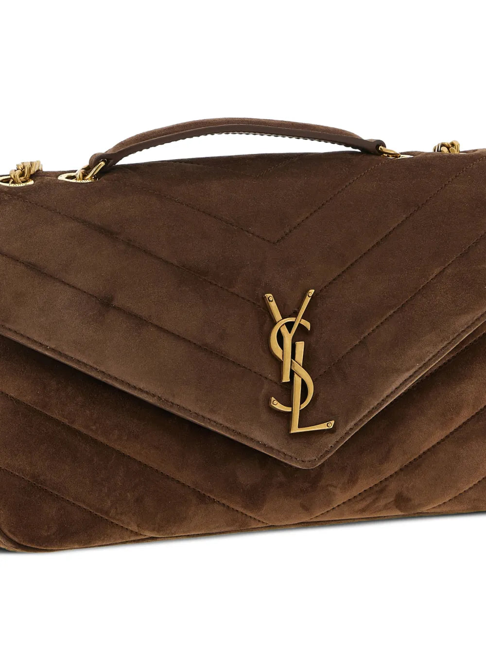 Saint Laurent Medium Lou Lou Quilted Matelasse Shoulder Bag