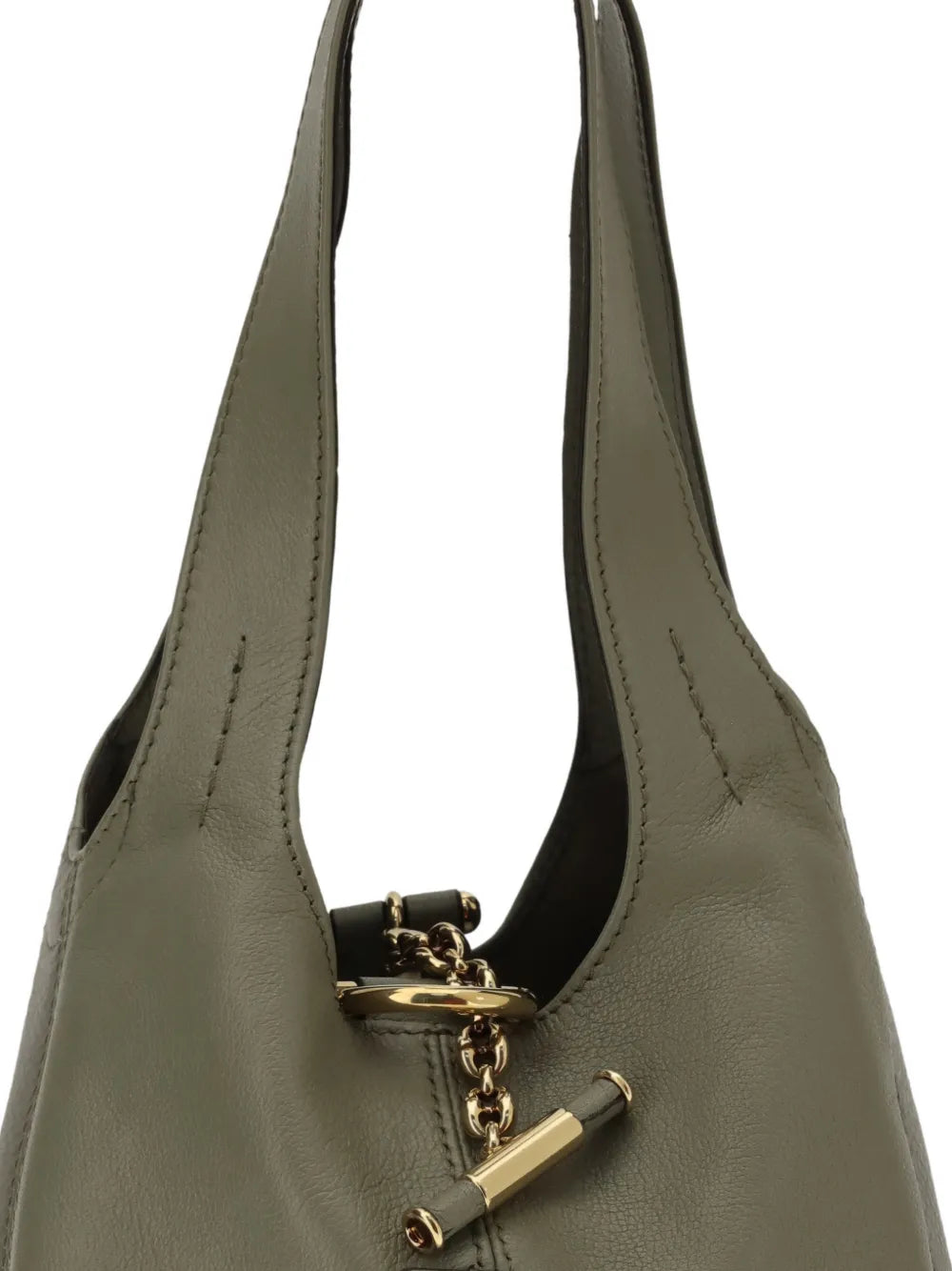 Chloe Small Balloon Logo Patch Shoulder Bag