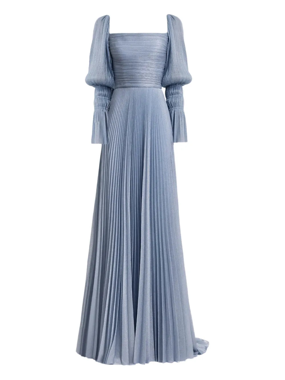 Gemy Maalouf Plisse Effect Gown