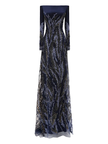 Gemy Maalouf Beaded Gown