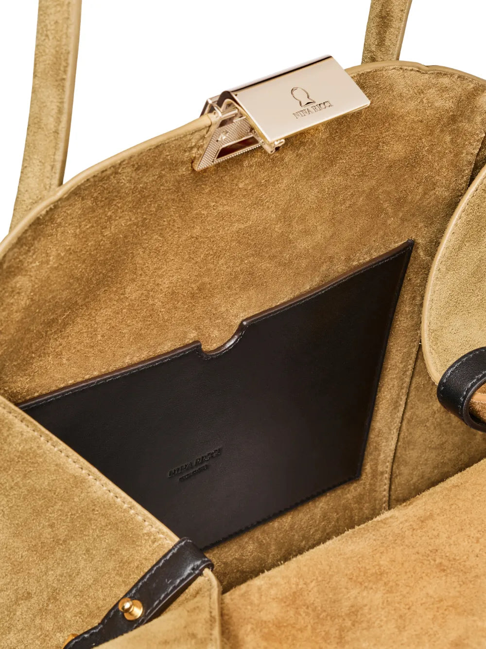 Nina Ricci Large Le Bal Suede Shoulder Bag