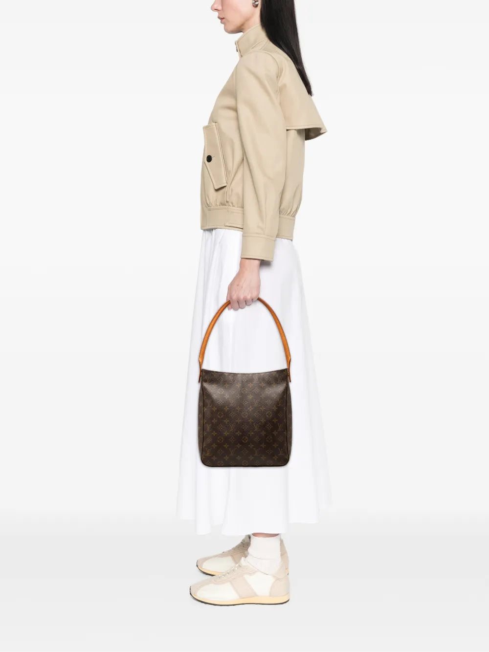 Louis Vuitton Pre Owned 2002 Monogram Looping Gm Shoulder Bag