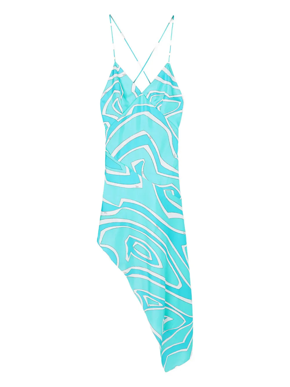 Pucci Labirinto Print Silk Dress