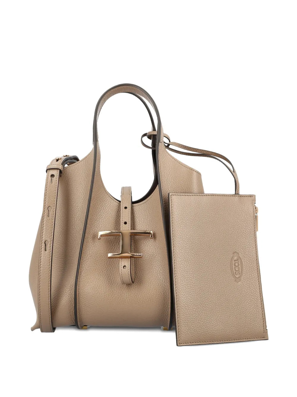 Tods Mini T Buckle Tote Bag
