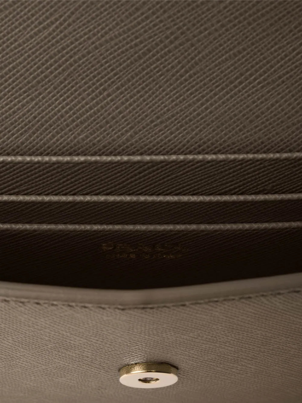 Prada Triangle Logo Leather Mini Bag