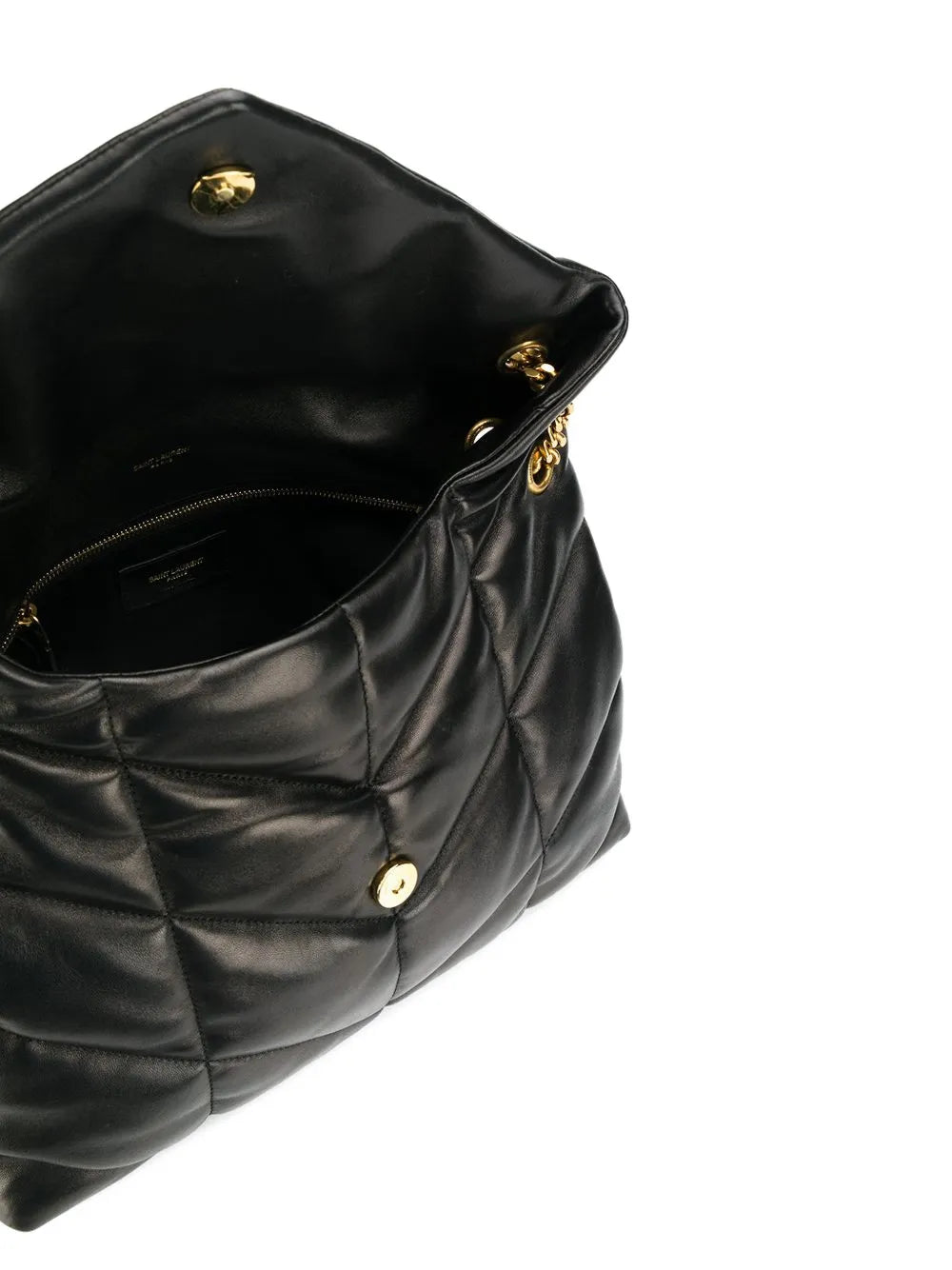 Saint Laurent Loulou Chevron Pattern Shoulder Bag