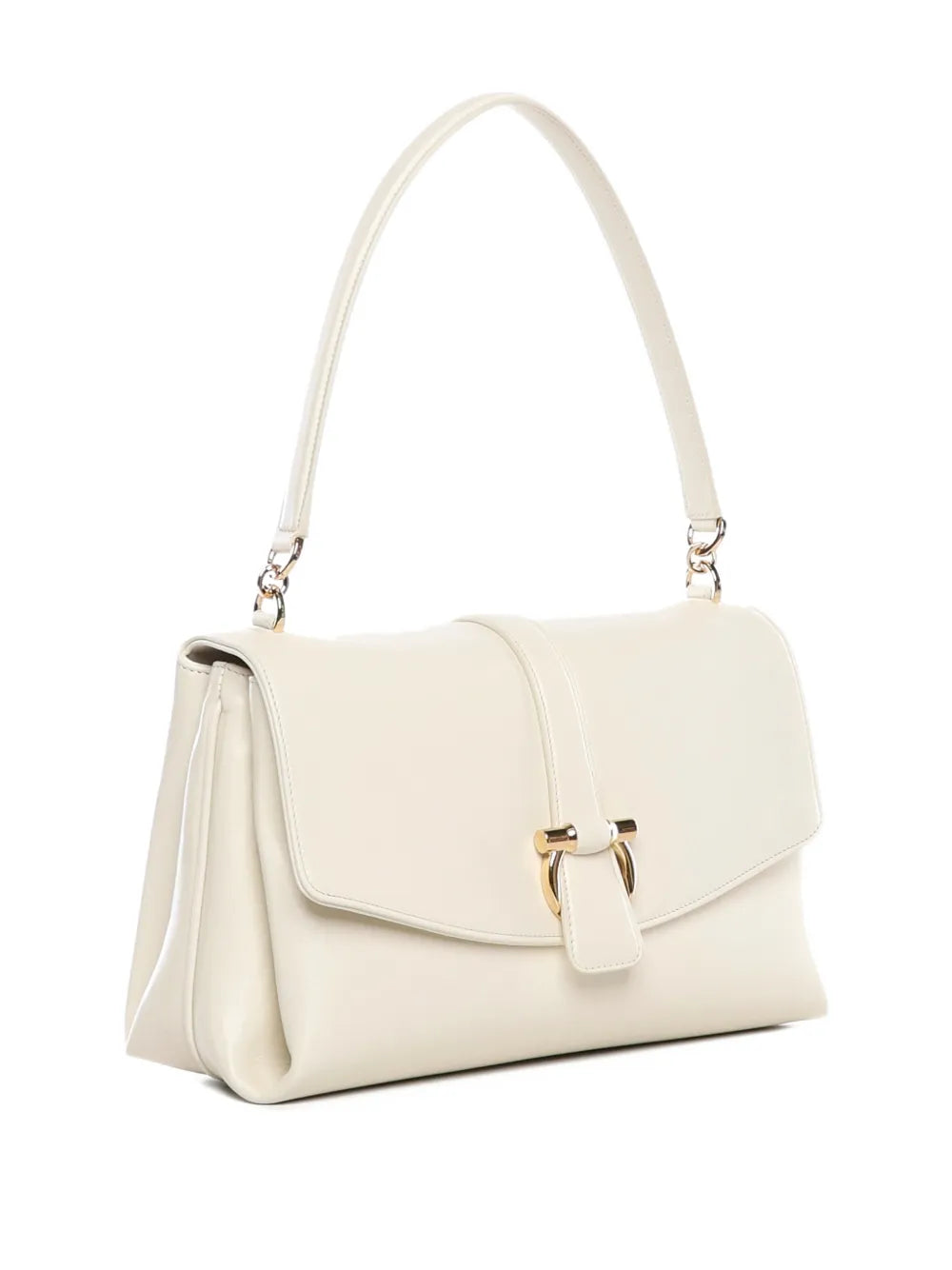 Ferragamo Logo Buckle Shoulder Bag
