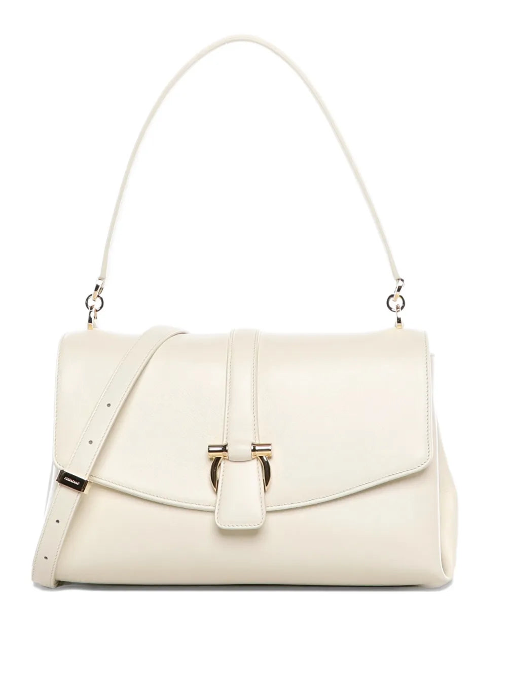 Ferragamo Logo Buckle Shoulder Bag