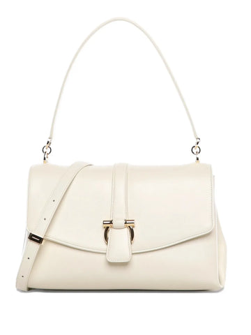 Ferragamo Logo Buckle Shoulder Bag