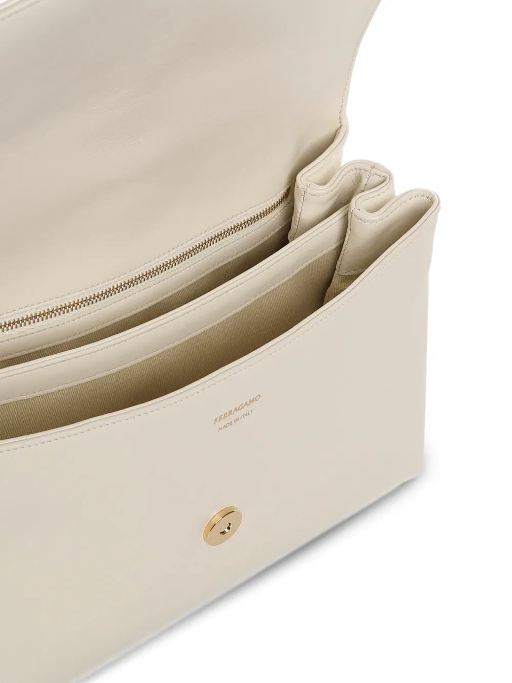 Ferragamo Logo Buckle Shoulder Bag