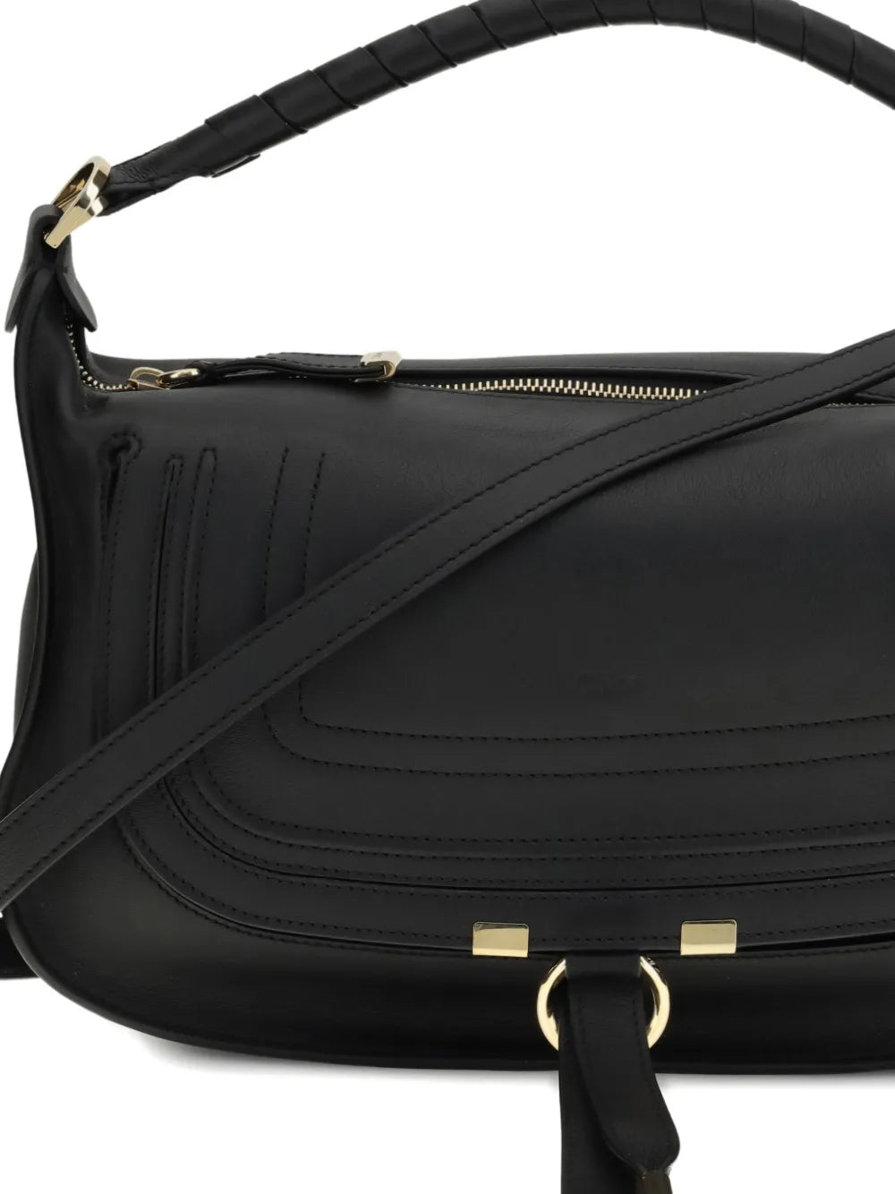 Chloe Small Marcie Leather Shoulder Bag