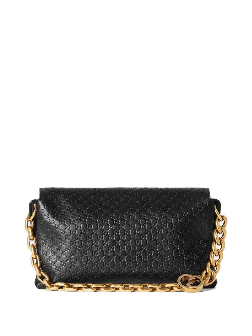Gucci Medium Embossed Chain Shoulder Bag