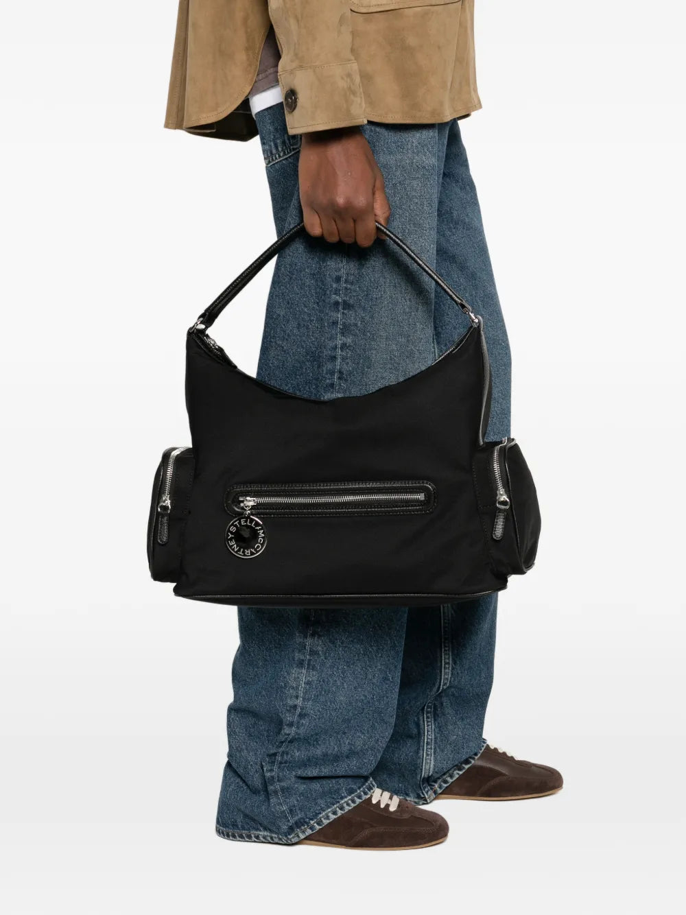 Stella Mccartney Dartmoor Zip Pocket Shoulder Bag