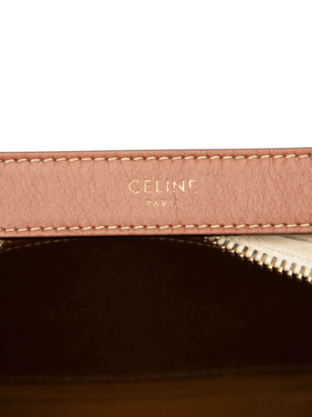 Celine Pre Owned 2021 Triomphe Coated Canvas Ava Shoulder Bag