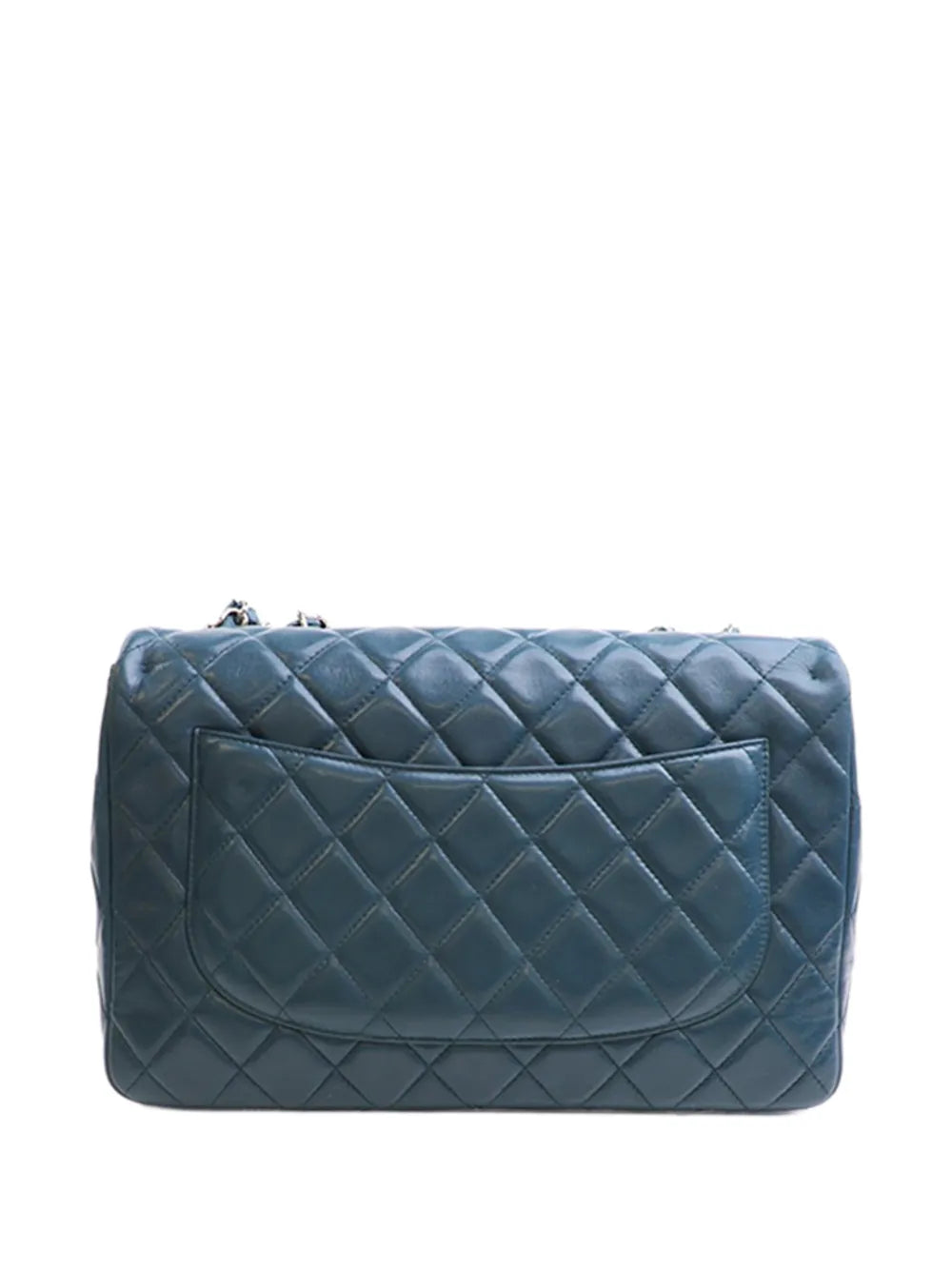 Chanel Pre Owned 2008 2009 Jumbo Classic Lambskin Single Flap Shoulder Bag