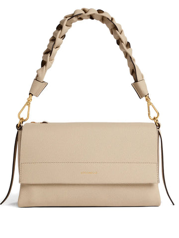 Coccinelle Small Boheme Braided Handle Shoulder Bag