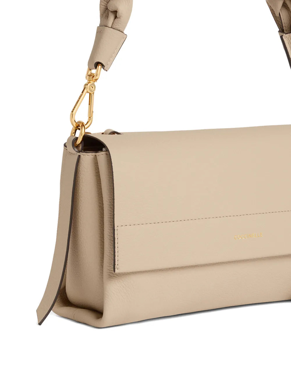 Coccinelle Small Boheme Braided Handle Shoulder Bag